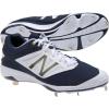 imageNew Balance Mens L4040V3 Cleat Baseball ShoeNavyWhite