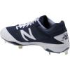 imageNew Balance Mens L4040V3 Cleat Baseball ShoeNavyWhite