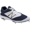 imageNew Balance Mens L4040V3 Cleat Baseball ShoeNavyWhite
