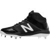 imageNew Balance Mens M4040v4 Metal Baseball ShoeBlackBlack
