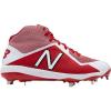 imageNew Balance Mens M4040v4 Metal Baseball ShoeRedWhite