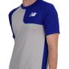 imageNew Balance Mens Ss Asym Baseball Top LeftTeam Royal