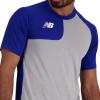 imageNew Balance Mens Ss Asym Baseball Top RightTeam Royal