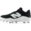 imageNew Balance Mens Fresh Foam 3000 V7 Molded Baseball Shoe Black SyntheticWhite 13 M