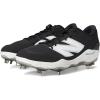 imageNew Balance Mens Fresh Foam X 3000 V7 Baseball Shoe Black SyntheticWhite 6 M