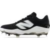 imageNew Balance Mens Fresh Foam X 3000 V7 Baseball Shoe Black SyntheticWhite 7 W