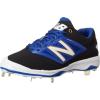 imageNew Balance Mens L4040V3 Cleat Baseball ShoeBlackBlue