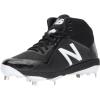 imageNew Balance Mens M4040v4 Metal Baseball ShoeBlackBlack