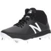 imageNew Balance Mens M4040v4 Metal Baseball ShoeSynthetic Black
