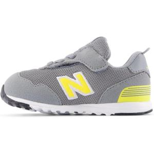 imageNew Balance Kids 515 V1 Laceup SneakerSlate GreyPunch Yellow