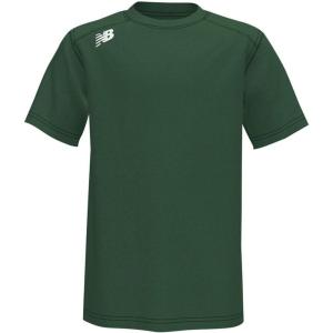 imageNew Balance Kids Short Sleeve Tech TShirtTeam Dark Green