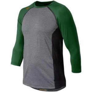 imageNew Balance Mens 4040 3D Flex Metallic Logo Baseball TopTeam Dark Green