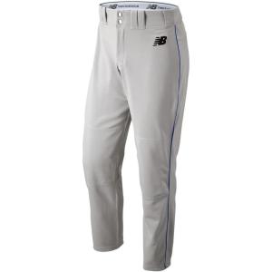 imageNew Balance Mens Adversary 20 Piped Tapered Baseball PantGrayRoyal