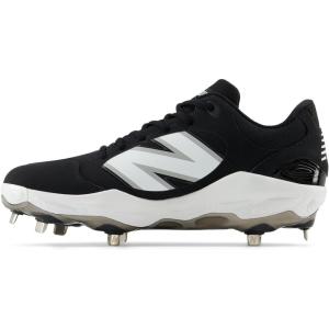 imageNew Balance Mens Fresh Foam X 3000 V7 Baseball Shoe Black SyntheticWhite 7 W