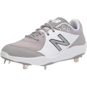 imageNew Balance Mens Fresh Foam X 3000 V7 Baseball ShoesGreyWhite