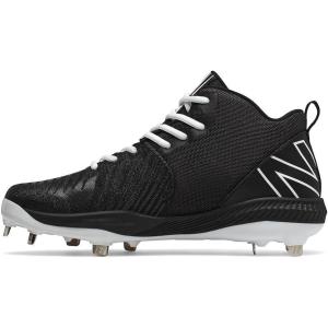 imageNew Balance Mens FuelCell 4040 V6 MidMetal Baseball ShoesBlackWhite