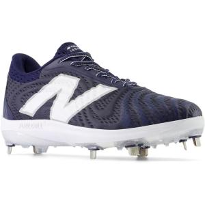 imageNew Balance Mens FuelCell 4040 V7 Metal Baseball Shoe Team NavyOptic White 85 W