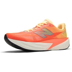 imageNew Balance Mens FuelCell Rebel V5 SneakersTangerine HeatSilver Metallic