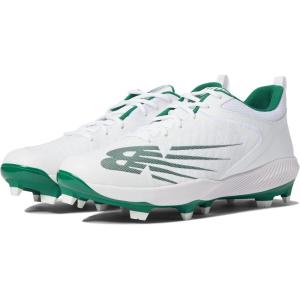 imageNew Balance Mens Fuelcell 4040 V6 Baseball CleatsTeam Forest GreenWhite