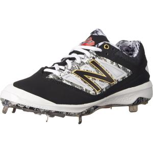 imageNew Balance Mens L4040V3 Cleat Baseball ShoeBlackCamo
