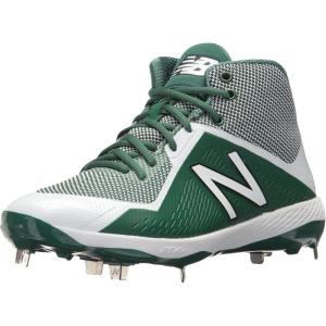 imageNew Balance Mens M4040v4 Metal Baseball ShoeGreenWhite