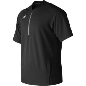 imageNew Balance Mens Short Sleeve 3000 Batting JacketTeam Black