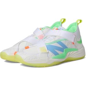 imageNew Balance Unisex FuelCell Lindor V2 Turf Baseball ShoeOptic WhiteNeon DragonflyCosmic PineappleMen 115  Women 13