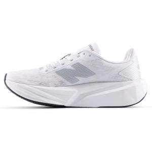 imageNew Balance Womens FuelCell Rebel V5 Running ShoesWhiteSilver MetallicBlack