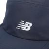 imageNew Balance Adult Unisex 5 Panel Lightweight Adjustable Camper Flat Bill Running HatNavy