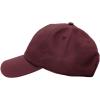 imageNew Balance Adult Unisex 6 Panel Lightweight Adustable Performance Workout Gym Running HatMaroon