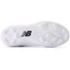 imageNew Balance Kids 4040 V8 RubberMolded Baseball CleatWhiteWhite