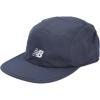 imageNew Balance Adult Unisex 5 Panel Lightweight Adjustable Camper Flat Bill Running HatNavy