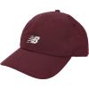 imageNew Balance Adult Unisex 6 Panel Lightweight Adustable Performance Workout Gym Running HatMaroon