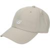imageNew Balance Adult Unisex 6 Panel Lightweight Adustable Performance Workout Gym Running HatSand