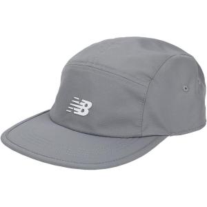 imageNew Balance Adult Unisex 5 Panel Lightweight Adjustable Camper Flat Bill Running HatSlate