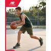 imageNew Balance Boys Athletic Shorts  Performance Woven Boys Basketball Soccer Running Gym Shorts  Activewear for KidsDark Olivine