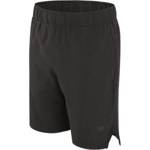 imageNew Balance Boys Athletic Shorts  Performance Woven Boys Basketball Soccer Running Gym Shorts  Activewear for KidsBlack