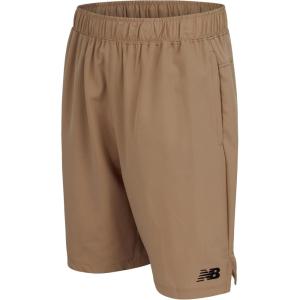 imageNew Balance Boys Athletic Shorts  Performance Woven Boys Basketball Soccer Running Gym Shorts  Activewear for KidsDark Incense