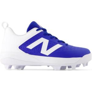 imageNew Balance Kids 4040 V8 RubberMolded Baseball ShoeTeam RoyalNb 103 White