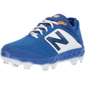 imageNew Balance Mens 3000 V4 TPU Molded Baseball ShoeRoyalWhite