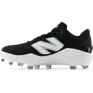 imageNew Balance Mens Fresh Foam 3000 V7 Molded Baseball Shoe Black SyntheticWhite 105 W