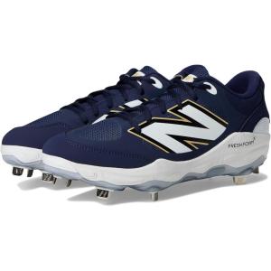 imageNew Balance Mens Fresh Foam X 3000 V7 Baseball Shoe Team NavyWhite 95 W