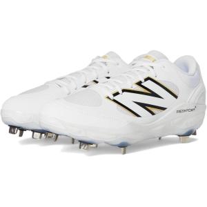 imageNew Balance Mens Fresh Foam X 3000 V7 Baseball Shoe WhiteBlack 13 M