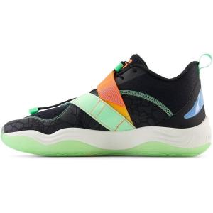imageNew Balance Unisex Adult FuelCell Lindor 2 PreGame Baseball ShoesBlackNeon DragonflyElectric Jade