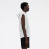 imageNew Balance Mens Bp Sleeveless Lightweight HoodieAsh Heather