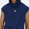 imageNew Balance Mens Bp Sleeveless Lightweight HoodieNb Navy