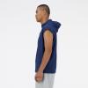 imageNew Balance Mens Bp Sleeveless Lightweight HoodieNb Navy