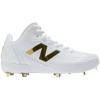 imageNew Balance Mens Ohtani 1 Metal Baseball Cleats WhiteGold Medium 12