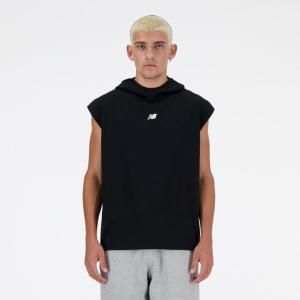 imageNew Balance Mens Bp Sleeveless Lightweight HoodieBlack