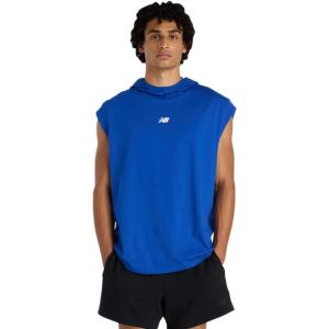 imageNew Balance Mens Bp Sleeveless Lightweight HoodieTeam Royal